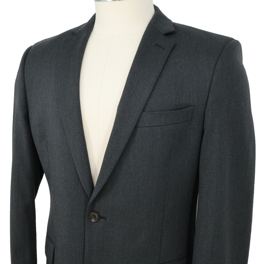 Ralph Lauren Sport Coat Mens 42L Gray Jacket Blazer Lined Preppy Career - Picture 7 of 16
